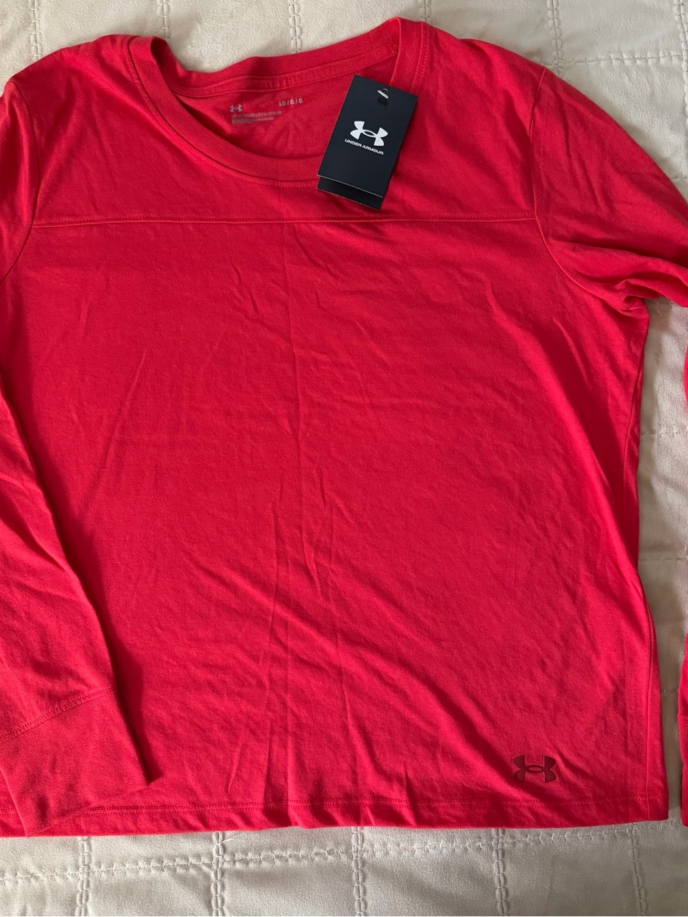 Under Armor Men’s Red Long Sleeve Performance Tee